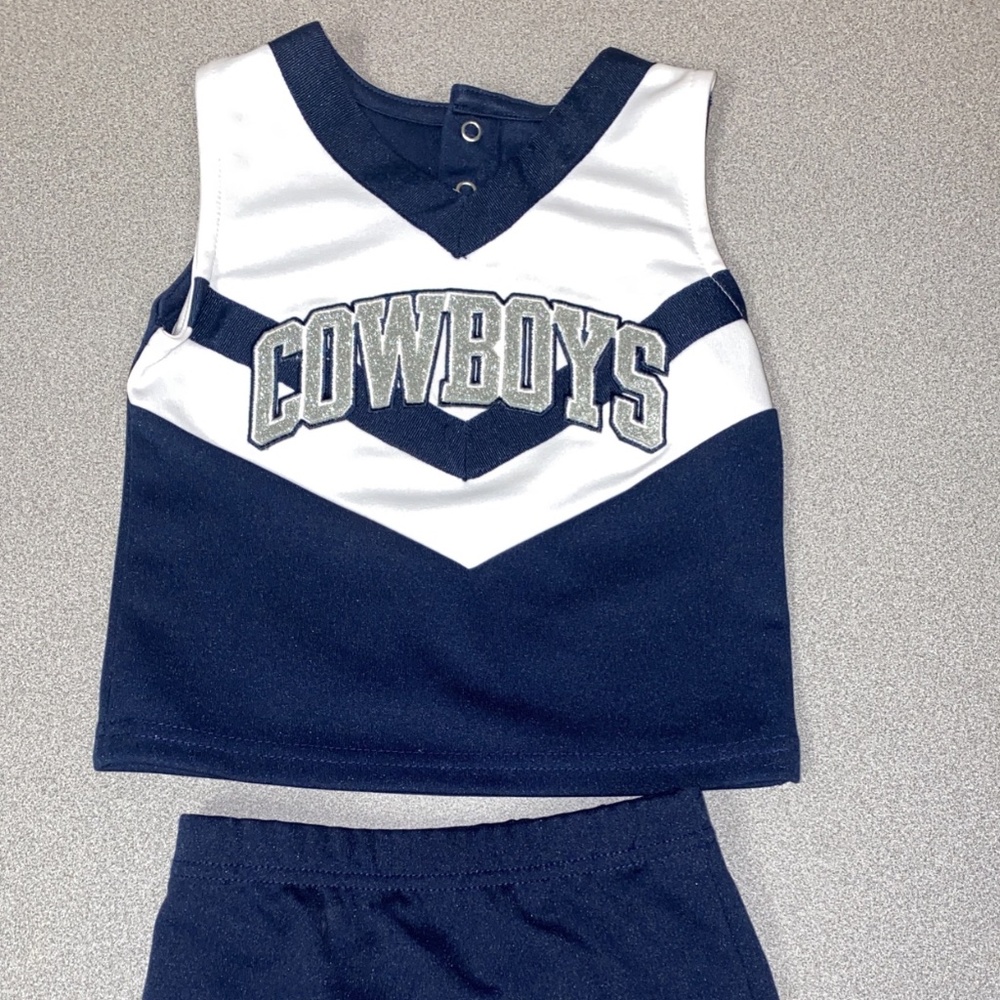 2T Dallas Cowboys Cheer Uniform Toddler